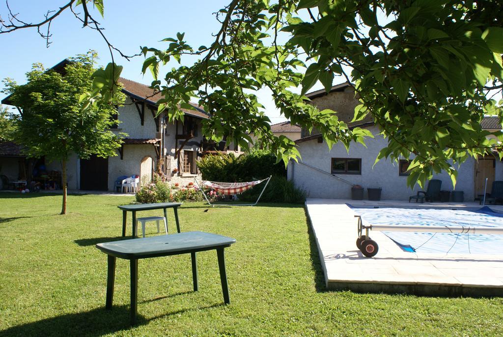 Gites De La Croisee Des Chemins - Piscine Chauffee - Spa, Hammam Et Sauna Izeaux Bagian luar foto